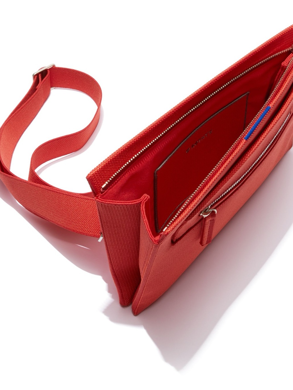 New Rothy's Red Structured Crossbody Bag - Picture 4 of 7